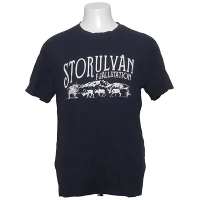 T-shirt (Blå) fra Svenska Turistföreningen Økologisk bomuld