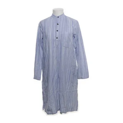 Klänning (Vit, Blå) från Fabindia Bomull