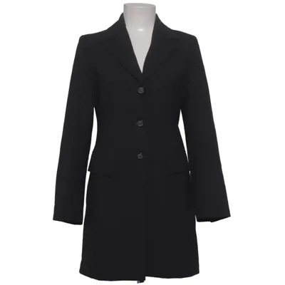 Coat (Black) from Claude Zana Elastane, Polyester, Wool