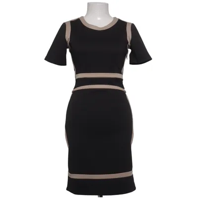 Kjole (Sort, Beige) fra Miusol Elastan, Polyester, Viscose