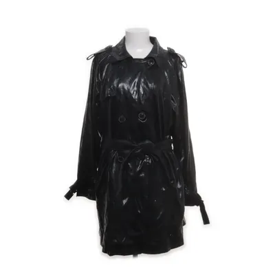 Trench coat (Black) from Kello Acetate, Polyester, Polyurethane