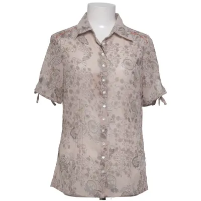 Chemise à manches courtes (Beige) de Simply Polyester