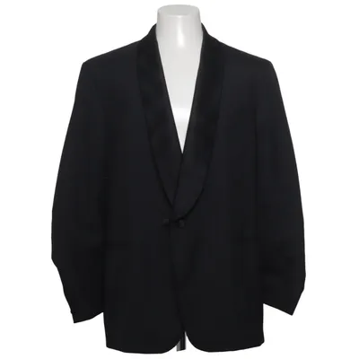 Veste de smoking (Noir) de Kingston Polyester, Laine