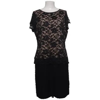 Robe (Noir, Beige) de Joseph Ribkoff Élasthane, Polyamide, Polyester, Viscose