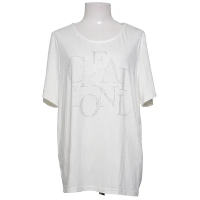 T-shirt (Hvid) fra Creation L Elastan, Viscose