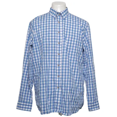 Shirt (Blue, White) from Landhaus Cotton