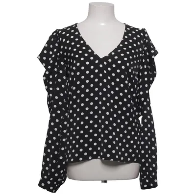 Blouse (Noir, Blanc) de Chloé B x NA-KD Polyester