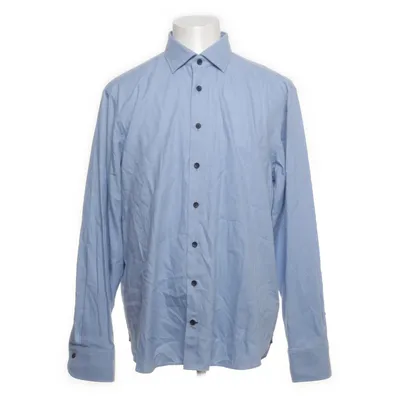 Shirt (Blauw) van Olymp Katoen, Kasjmier