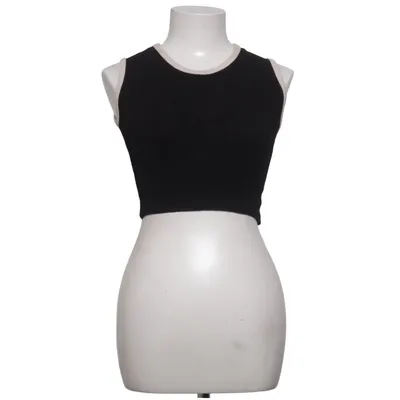 Tank Top (Black, Beige) from Glitzy Cotton, Elastane