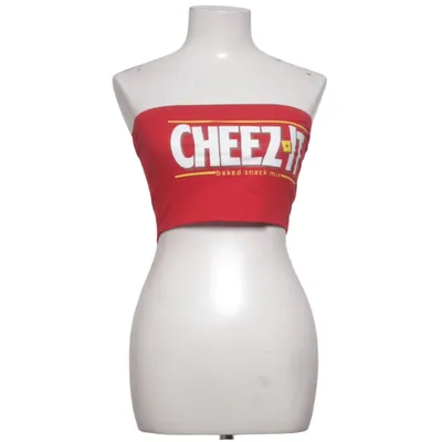 Tube top (Rood) van Kellogg's Katoen, Elastaan