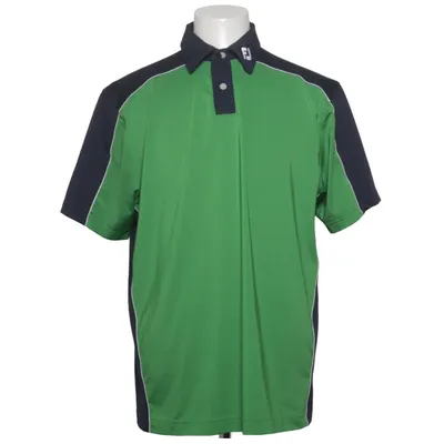 Pikétröja (Blå, Grön) från Footjoy Elastan, Polyester
