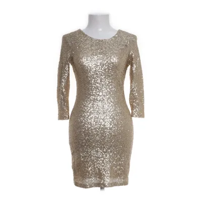 Cocktailkjole (Guld) fra TFNC London Elastan, Polyester, Viscose