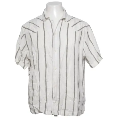 Chemise à manches courtes (Beige, Vert) de Wrangler Coton, Lin