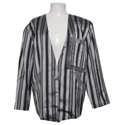 Blazer (Black, Gray) from Jim Thompson Silk