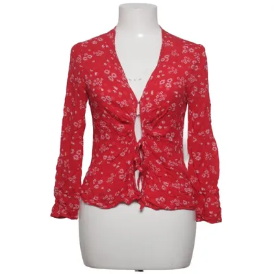 Blouse portefeuille (Rouge, Blanc) de Rouje Viscose