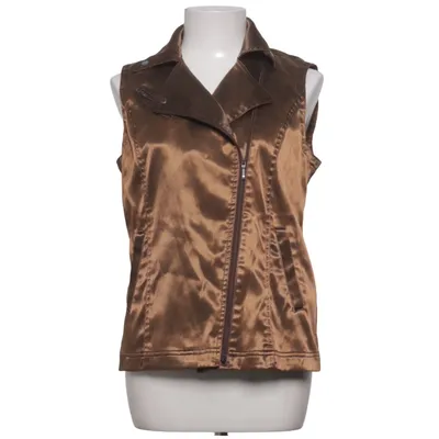 Gilet de motard (Marron) de Echo Coton, Polyester, Polyuréthane