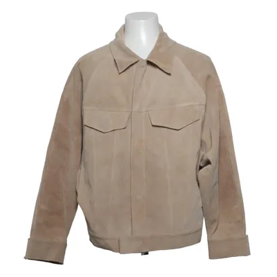 Läderjacka (Beige) från Preach Mocka