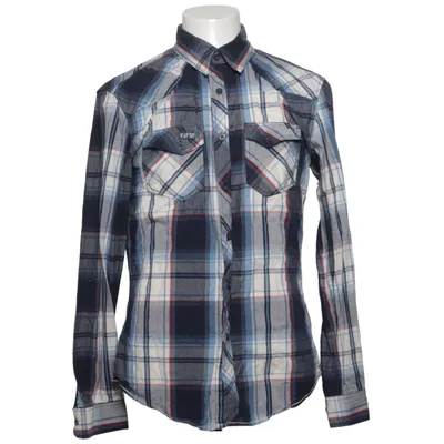 Shirt (Blue, White, Red) from Detroit Cotton