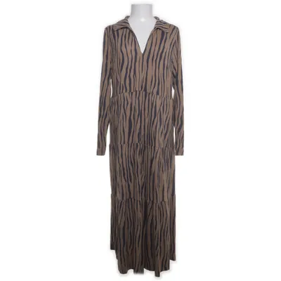 Robe longue (Marron, Gris) de Pure Female Élasthane, Viscose