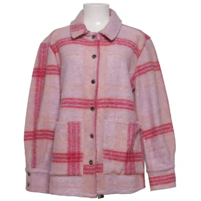 Skjortejakke (Viksa) fra Noella Polyester, Uld