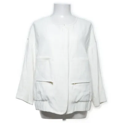 Jakke (Hvid) fra By Malene Birger Acetat, Elastan, Viscose