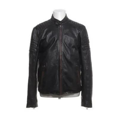 Leren jack (Bruin) van Gipsy Katoen, Polyester, Leer