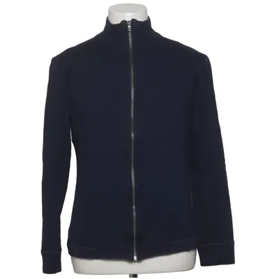 Cardigan (Blue) from Sunspel Merino wool