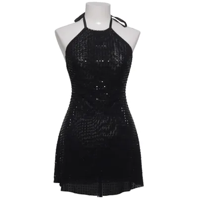 Robe dos-nu (Noir) de Meshki Élasthane, Polyamide, Polyester