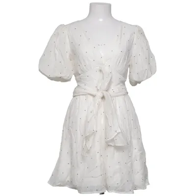Robe portefeuille (Blanc, Noir) de Gina Tricot Polyester