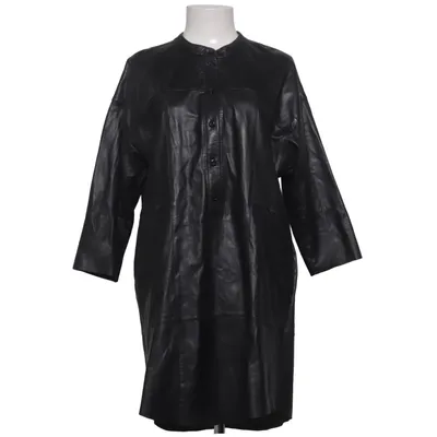 Robe en cuir (Noir) de Arma Cuir, Viscose