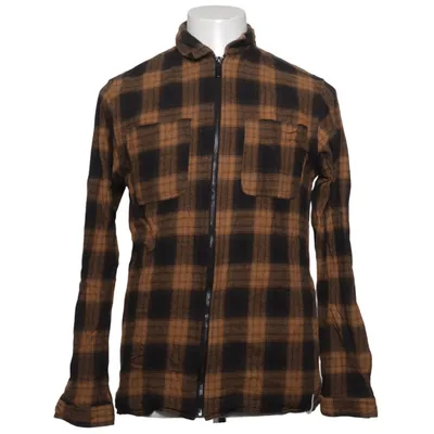Flannel shirt (Black, Brown) from Anerkjendt Cotton