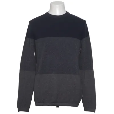Strickpullover (Blau, Grau) von Strömberg Bio-Baumwolle