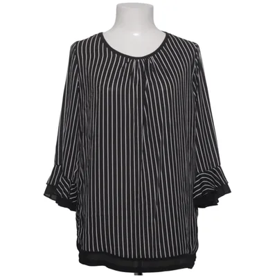 Blouse (Zwart, Wit) van Sweet Lady Katoen, Viscose