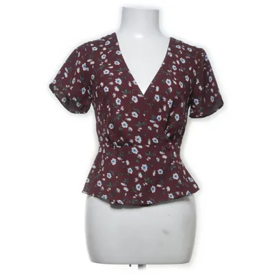 Wrap top (Red, Multicolored) from Forever 21
