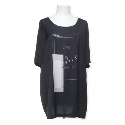 T-shirt (Svart) från Ulla Popken Polyester, Viskos