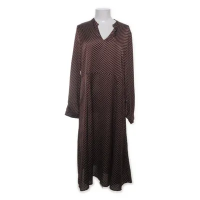 Maxi jurk (Bruin, Wit, Meerkleurig) van Ichi Polyester
