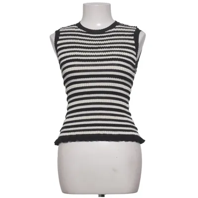 Tank Top (Black, White) from Molly Goddard