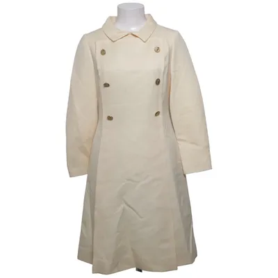 Jas (Beige) van Vintage Wol