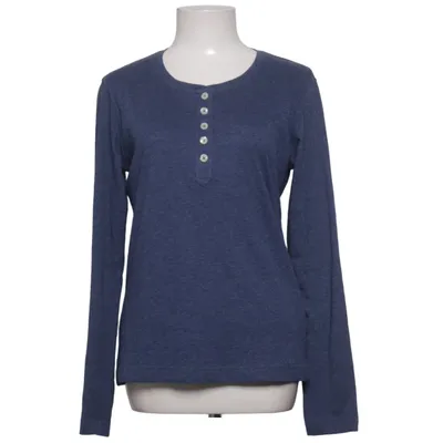 Henley shirt (Blauw) van Clique Katoen, Polyester