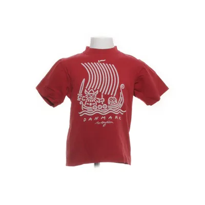 T-shirt (Rød, Hvid) fra Bo Bendixen Bomuld