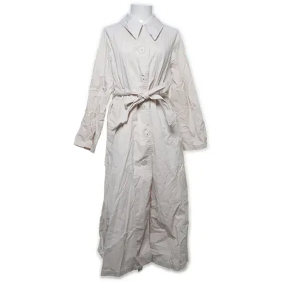 Trench coat (Beige) from Mango Premium Cotton