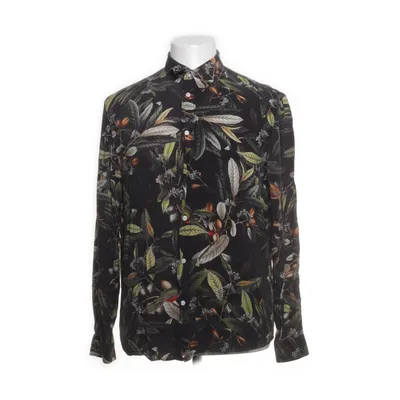 Shirt (Zwart, Meerkleurig) van H&M Man Viscose