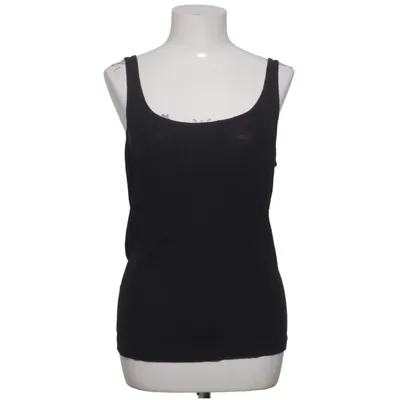 Tank­top (Schwarz) von Magaschoni Baumwolle, Modal