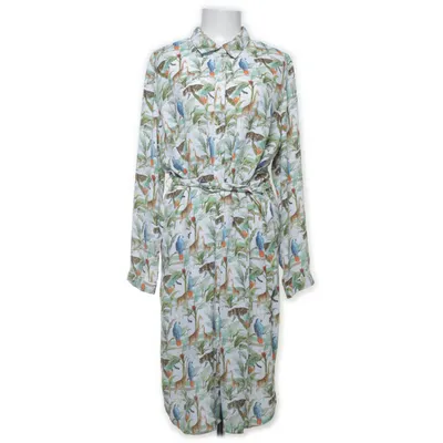 Shirt dress (White, Multicolored) from Smashed Lemon Polyester