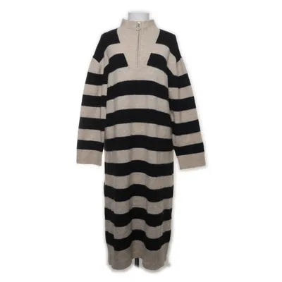 Turtleneck kjole (Beige, Sort) fra Object