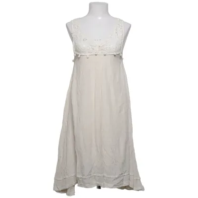 Robe (Blanc) de Axes Femme Coton, Polyester