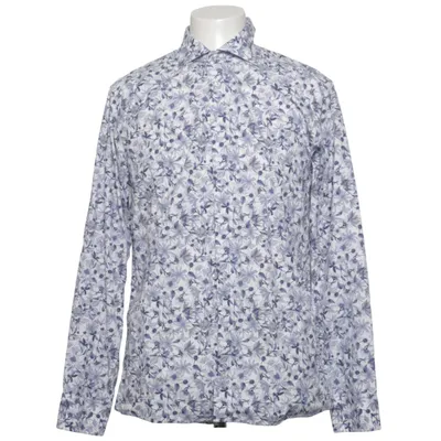 Hemd (Blau, Weiß) von Oscar of Sweden Baumwolle