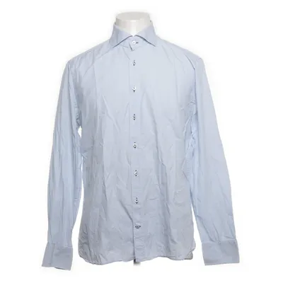 Shirt (Blauw, Wit) van Stenströms Katoen