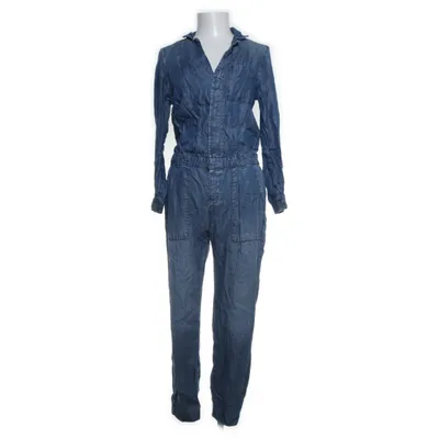 Jumpsuit (Blauw) van Zara Basic Z1975 Denim Lyocell