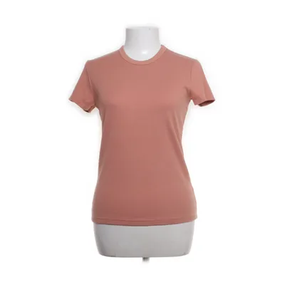 T-shirt (Roze) van Uniqlo Katoen, Elastaan, Viscose